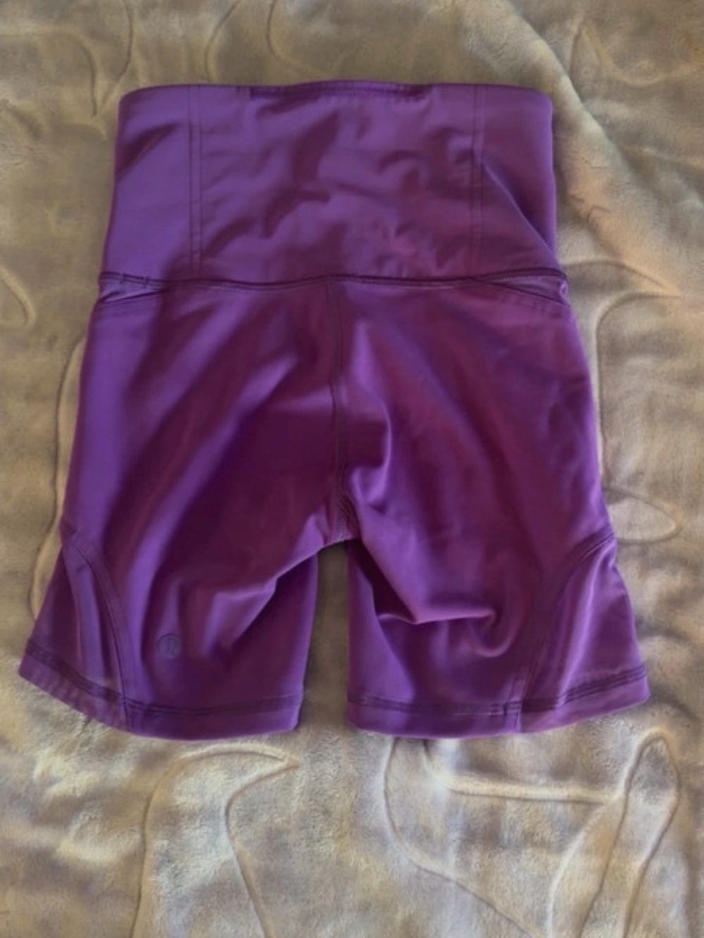 Lululemon Purple Womens Biker Shorts